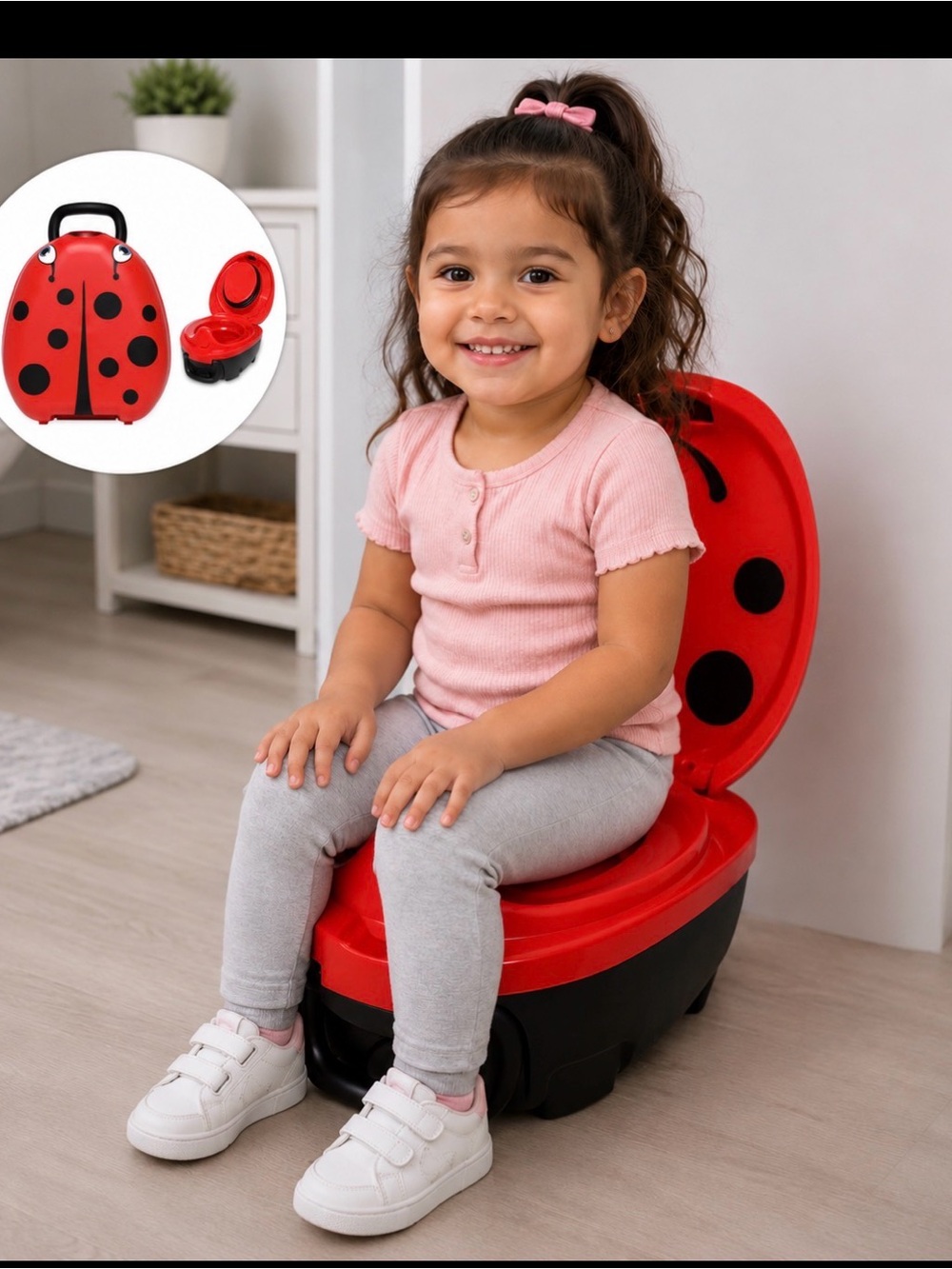 My Carry Potty - Ladybug Travel Potty